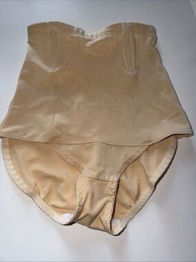 Crown-ette Size 32/XL Beige High Waist Panty Shaper Shapewear 1199 USA MADE